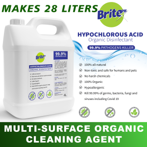 BritePH Hypochlorous Acid Multi-surface Disinfectant (28Liters Yield)