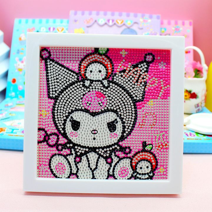 Tranh đính hạt đá sticker 3D mini siêu hạt dẻ cho bé