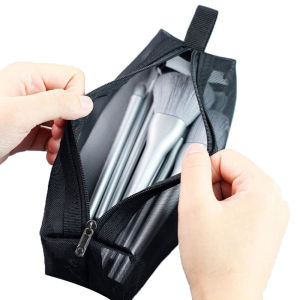 [Alex Do] Hot Sale Makeup Brush Travel Case Cosmetic Toiletry Bag Organizer for Men Women Beauty Tools Mesh Dopp Kit Pouch Wash Storage Accessories