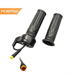 【PCWFKef】 1 cặp 20x Scooter tốc độ ga xử lý 12V đến 72V cho 22.2mm Tay Lái Xe đạp điện ga với 3 pin kết nối không thấm nước