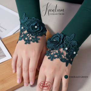 Handsocks KUNTUM By Asty Couture Lycra Cotton Lace