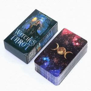 78 Cards Tarot Witch Oracle Cards Sealed Deck Divination Classic Tarot English Version