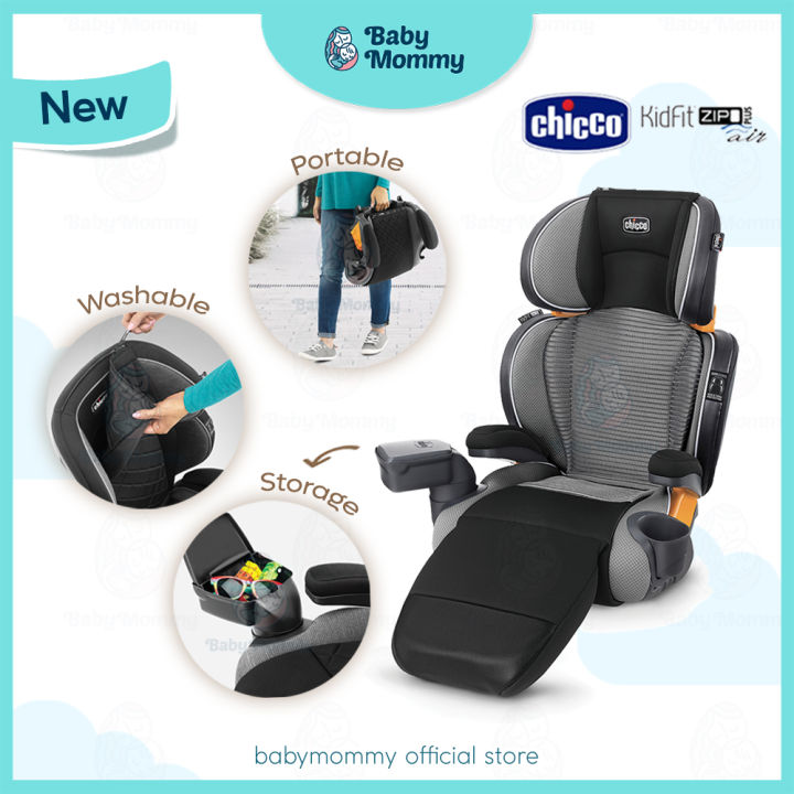 Babymommy👶Chicco KidFit Zip Air Plus Kid Car Seat Recommend Breathable ...