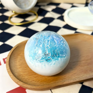 Crushed Ice Squishy Toy Handmade Crunchy Stress Relief Squeeze Ball Kawaii Kids Gift