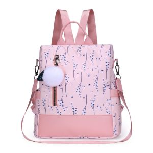 GStar Oxford Cloth New Anti-Theft Travel Backpack Waterproof Lightweight Large Capacity School Bag for Girls Teenager Students Multiple Pockets Casual Commuter Outdoor Sports Travel Rucksack Daypack