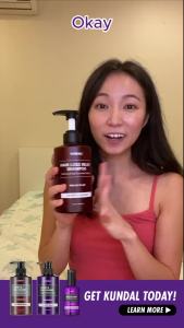 KUNDAL Korean Beauty Natural Caffeine Shampoo [Baby Powder]    16.9 Fl Oz Sulfate Free With Menthol & Botanical Extracts For Fuller Looking Hair Refresh & Manageability