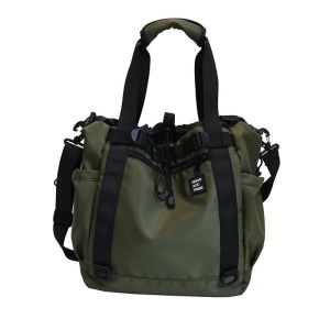 Aopuly Nylon Waterproof Large Crossbody Messenger Bag Mens Hip Hop Streetwear Tote Bag