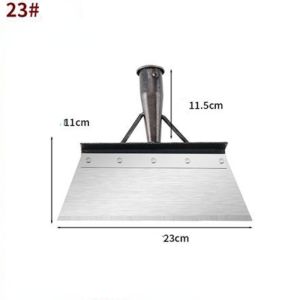 【READY STOCK】Garden Cleaning Shovel Outdoor Multifunctional Farm Weeding Tool Weed Remover Steel Flat Ice Shovel