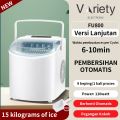 ✨Ready stock✨Ice Maker Dengan Handle 220v Mesin Es Batu Machine Mesin Es15kg/Hari membuat es cepat. 