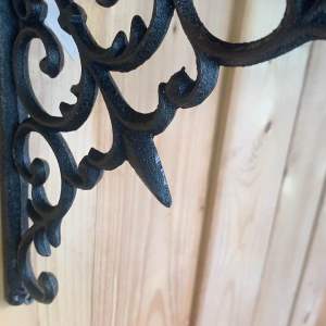 ขาวางชั้น ห้อยของเหล็กหล่อ 23.5*23.5ซม.ราคาตาอชิ้น