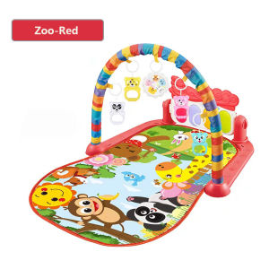 Baby Play Mat Gym Piano Blanket Kid Music Rack Play Mat Early Education Gym Frame Crawling Game Pad Toy
