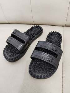 A27-3 TWO-STRAP SLIP ON OPEN TOE SLIP ON DESIGN BUILT FOR COMFORT AND FOOT RELIEF