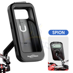 [KN ACC] NANVAN NVN-N3 Phone Holder Hp Motor / Sepeda Waterproof Anti Air 360