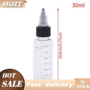 SDJZT 30ml-250ml nhựa PET lỏng Công suất dropper chai sắc tố mực container