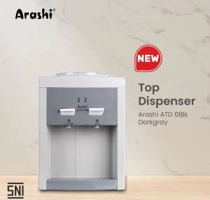 Arashi Top Dispenser / Hot & Normal / Galon Atas ATD 08N - ATD08N