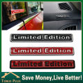Emblem Logo Limited Edition Mobil Bahan 3D Metal Stiker Emblem Mobil Universal. 