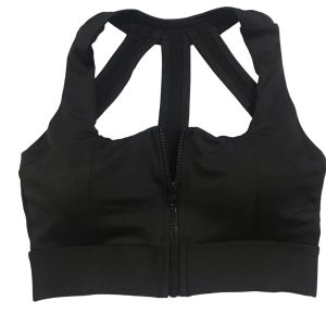 A050 - Áo bra dây kéo cổ vuông phối 3 dây lưng thể thao tập gym yoga nữ