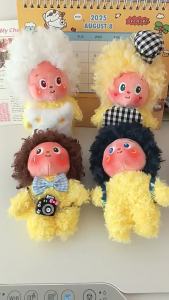 Cute We are Twinkle Twinkle Starman Plush Keychain Cute Fluffy Star Figure Doll Bag Pendant Backpack Charm