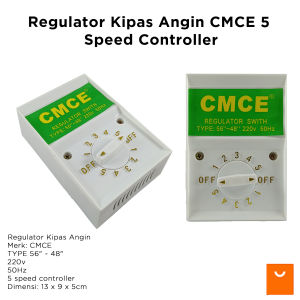 Regulator Kipas Angin CMCE 5 Speed Controller