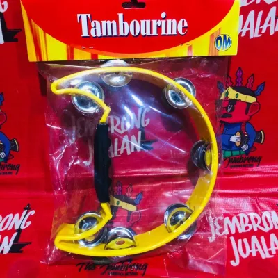 TERMURAH! KECREK TAMBORINE SINGLE MARKIS MARAWIS HADROH REBANA PERKUSI KICRIK TAMBORIN ICIK ICIK - THE JEMBRONG OFFICIAL STORE
