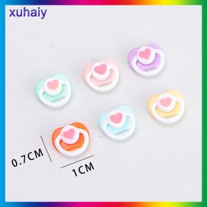xuhaiy 5pcs Lovely Mini Doll Pacifier Play House Supplies Dummy Nipples For Doll Baby Dolls Kids Toy Baby Pacifier Accessories