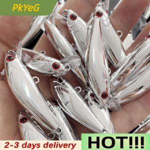 PkYeG Luya Bait Electroplated Silver 6.5G Sequin Seawater Spanish Mackerel And Bass