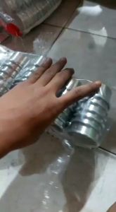 1 LUSIN 12 PCS Loyang Bulat mini / Cake mini balbal Diameter 5 6 7 8 9 10 cm Tinggi 3 cm dan 4 cm isi 12 pcs / Cetakan Pie Polos