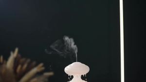 New Water Droplet Humidifier Portable Home Aromatherapy Machine with Colorful Atmosphere Light Humidifier USB Rain Cloud Essential Oil Diffuser