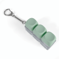NOBLELUX Key Button Finger Keyboard Stress Relief 3/9 Keys Keycap Keychain Relaxing Gadget Clicker Toy Adult. 