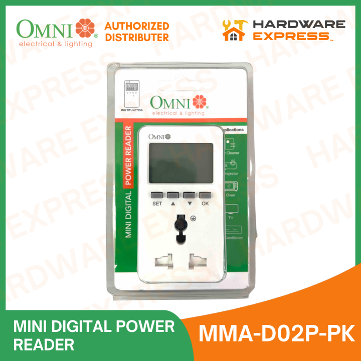 Omni Mini Digital Power Reader MMA-D02P-PK | Lazada PH