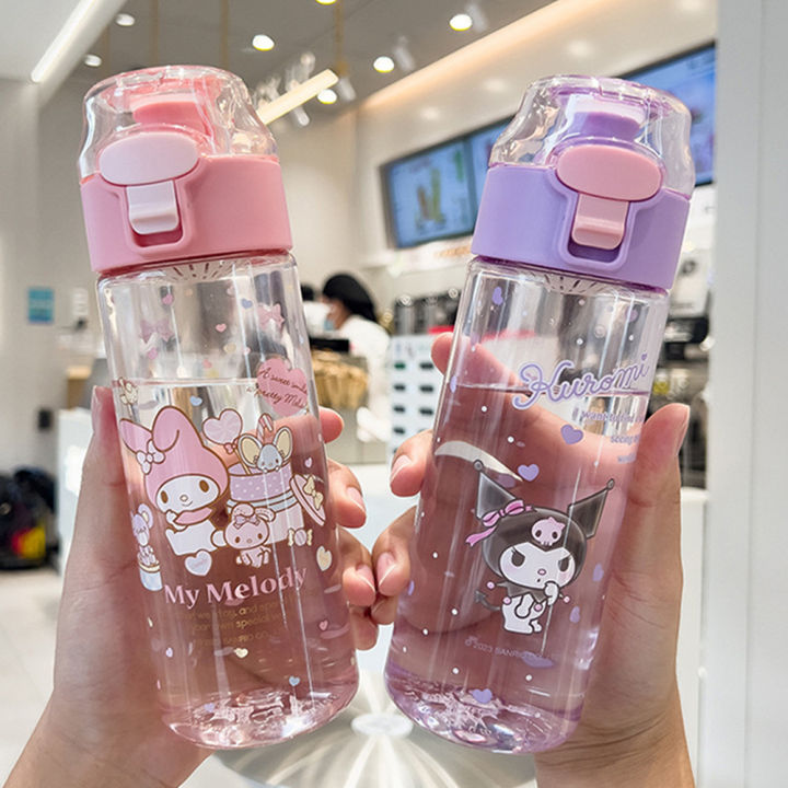 Colnes 550ML Water Bottle Plastic transparent High Temperature ...