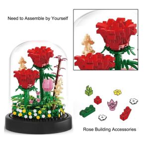 BALODY 18471 - Mô hình hoa hồng nhỏ gọn - Quà tặng handmade ý nghĩa