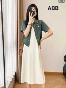INNER DRESS SPAN STYLE KOREAN SIZE S M L XL XXL