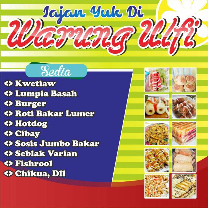 Cetak Spanduk Murah Bisa Request Tulisan Dan Custome / Spanduk Roti ...