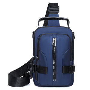 กระเป๋าสะพายข้าง ผ้าไนล่อน กันน้ำคุณภาพสูงสำหรับ บุรุษ ความจุขนาดใหญ่