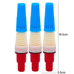 5 vòi phun trực tiếp có thể điều chỉnh vòi phun áp suất cao 3/4 ”và 1” Đầu nối ống dụng cụ tưới vườn