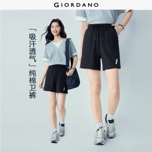 GIORDANO Women Sweatpants Pure Cotton Seam Detail Sweatpants Casual Stylish Trendy Elegant Comfortable Fashion 13406340