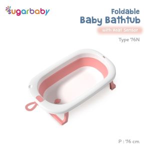 Sugarbaby foldable baby bathtub dengan sensor panas F76N & F79 / Sugar Baby Bak Mandi Bayi Lipat dengan sensor panas