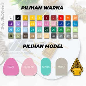 Akrilik Dekorasi Mahar - Akrilik Tetes Air Akrilik Telur Akrilik Brush Custom Bahan Dekorasi Mahar