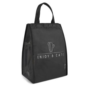 SSSuperior+ Insulated Lunch Bag WaterProof with Side Pockets Lunch Box Bag Tote Bento Bag for Women & Men Lunch Box Tote Bag for Outing Food Insulation Bag Thickened Aluminum Foil Lunch Box Bag