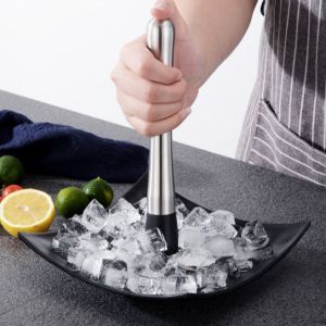 Stainless Steel Lemon Squeeze Ice Crush Hammer (1 Set of 2 Pieces)