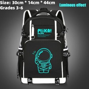 Luminous Schoolbag Childrens One Piece Astronaut Backpack large Capacity Waterproof