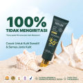 NPURE NPURE SUNSCREEN CICA BEAT THE SUN MATTE SPF 50+ PA++++/ SUNSCREEN JERAWAT / SUNSCREEN HYPOALLERGENIC Acid Extract Beruntusan Hydrating Mencerahkan Wajah. 