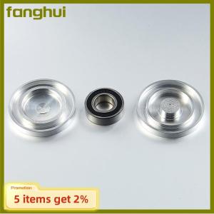 fanghui Clay Pottery Throwing Trimming Spinner Tool Trim Stabilizer 30mm-50mm Mini Pottery Wheel Metal Bearing Rotary Disc