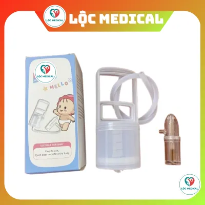 Dụng Cụ Hút Mũi Kéo Tay Chất Liệu Nhựa Nguyên Sinh Thế Hệ Mới An Toàn Cho Bé Từ 0 - 6 Tuổi