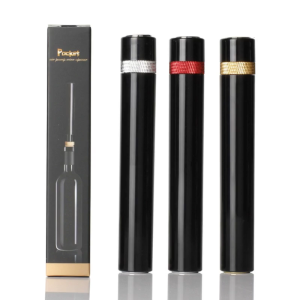 Wine Bottle Opener Portable Bar Tool Air Pumps Wine Corkscrew Stainless Steel Wine Opener Kitchen Gadget Wine Accessory