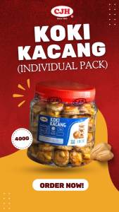 Handmade Koki Kacang / Biskut Mazola CJH Individual Pack 400g [HALAL][MeSTI]
