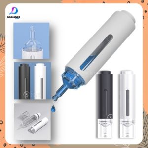 Botol Serum Pump 15ml Airless Tempat Serum refill Bottle Travel Kosmetik Bahan PET