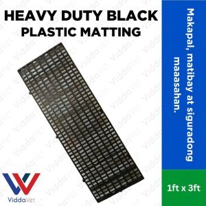 Black Animal Plastic Mattings for pigs plastic matting for piggery 1x3