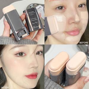 Waterproof Easy To Makeup Foundation Stick Brighten Skin Foundation Concealer Natural Moisturizing Lastin Cream